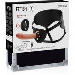 FETISH SUBMISSIVE - UPRZĄŻ Z PENISEM 17,5 CM I ZEGARKIEM WATCHME S