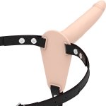 FETISH SUBMISSIVE - UPRZĄŻ STRAP-ON Z CIELISTYM DILDO 15CM