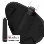 FETISH SUBMISSIVE - UPRZĄŻ Z PENISEM 19,5 CM I ZEGARKIEM WATCHME M + VIBROBULLET