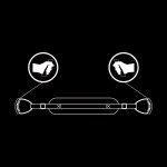 FETISH SUBMISSIVE - UPRZĄŻ/SZELKI NA PIESKA BDSM