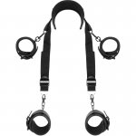 FETISH SUBMISSIVE - ZESTAW KAJDANEK NA MISJONARZA BDSM