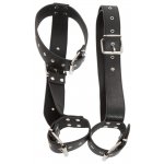 OBROŻA I KAJDANY BDSM 2IN1/NECK AND HAND RESTRAINTS