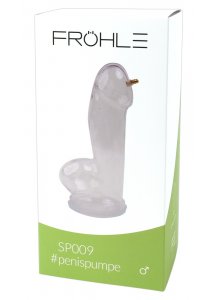 FROHLE - REALISTYCZNY CYLINDER NA PENISA KRYSTALICZNY XL 25CM