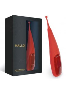 HALLO - POTĘŻNY STYMULATOR ŁECHTACZKI CZERWONY