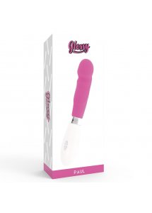 GLOSSY - WIBRATOR PAUL 10 TRYBÓW WIBRACJI RÓŻOWY