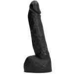 REALISTYCZNE DILDO ALL BLACK 20 CM FISTING