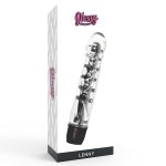 GLOSSY - POTĘŻNY WIBRATOR LENNY CZARNY 14 CM