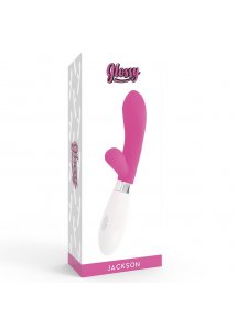 GLOSSY - WIBRATOR JACKSON KRÓLICZEK G-SPOT RÓŻOWY