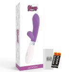 GLOSSY - WIBRATOR JACKSON KRÓLICZEK G-SPOT FIOLETOWY
