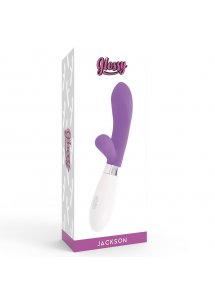 GLOSSY - WIBRATOR JACKSON KRÓLICZEK G-SPOT FIOLETOWY
