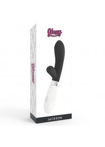 GLOSSY - WIBRATOR JACKSON KRÓLICZEK G-SPOT CZARNY