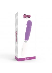GLOSSY - WIBRATOR PAUL 10 TRYBÓW WIBRACJI FIOLETOWY