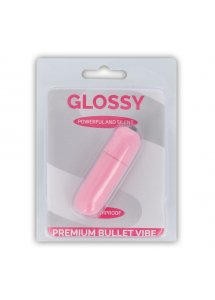 GLOSSY - WIBRATOR PREMIUM POCISK VIBE RÓŻOWY