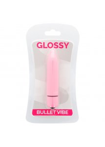 GLOSSY - WODOODPORNY WIBRATOR BULLET RÓŻOWY