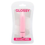 GLOSSY - WODOODPORNY WIBRATOR BULLET RÓŻOWY