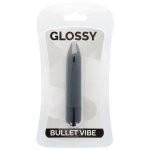 GLOSSY - WODOODPORNY WIBRATOR BULLET CZARNY