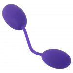 GOGASM - SILIKONOWE KULKI DO ODBYTU I POCHWY FIOLETOWE
