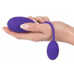 GOGASM - SILIKONOWE KULKI DO ODBYTU I POCHWY FIOLETOWE