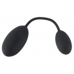 GOGASM - SILIKONOWE KULKI DO ODBYTU I POCHWY CZARNE