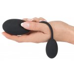 GOGASM - SILIKONOWE KULKI DO ODBYTU I POCHWY CZARNE