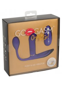 GOGASM - WIBRATOR SPECJALNY POTRÓJNIE STYMULUJĄCY FIOLETOWY