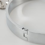 ZESTAW NIEWOLNICZY Z MANKIETEM KAJDANKAMI I PRĘGIERZEM - SREBRNE