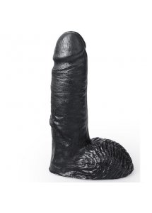 HUNG SYSTEM - REALISTYCZNE CZARNE DILDO MARCEL 17CM