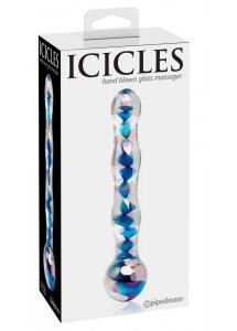 ICICLES - RĘCZNIE WYKONANE EKSKLUZYWNE SZKLANE DILDO