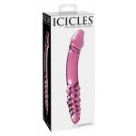 ICICLES - SZKLANE DILDO Z DWOMA INNYMI KOŃCÓWKAMI