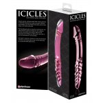 ICICLES - SZKLANE DILDO Z DWOMA INNYMI KOŃCÓWKAMI