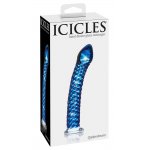 ICICLES - EKSKLUZYWNE ZAKRZYWIONE SZKLANE DILDO 