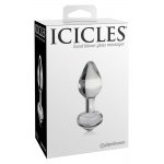 ICICLES - EKSKLUZYWNY SZKLANY KOREK IDEALNY DO MASAŻU