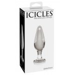 ICICLES - EKSKLUZYWNY SZKLANY KOREK IDEALNY DO MASAŻU
