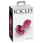 ICICLES - SZKLANY KOREK ANALNY W KSZTAŁCIE STOŻKA