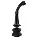 ICICLES - EKSKLUZYWNE SZKLANE DILDO Z PODSTAWKĄ