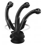 ICICLES - EKSKLUZYWNE SZKLANE DILDO Z PODSTAWKĄ