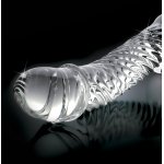 ICICLES - REALISTYCZNE ZAKRZYWIONE SZKLANE DILDO