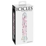 ICICLES - EKSKLUZYWNE SZKLANE DILDO Z WYPUSTKAMI