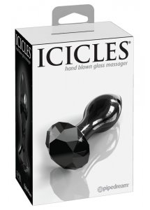 ICICLES - SZKLANY KOREK ANALNY W KSZTAŁCIE STOŻKA