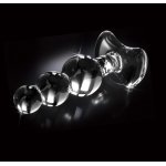 ICICLES - SZKLANY KULKOWY KOREK IDEALNY DO MASAŻU 