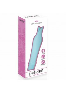 INSPIRE - STYMULATOR ARIA Z DWOMA WYPUSTKAMI TURKUSOWY