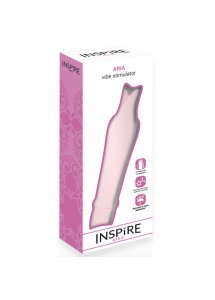 INSPIRE - STYMULATOR ARIA Z DWOMA WYPUSTKAMI JASNY RÓŻ