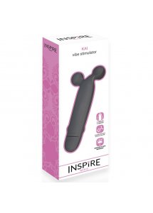 INSPIRE - STYMULATOR ŁECHTACZKI KAI 2 KULKI CZARNY