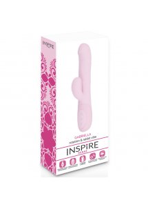 INSPIRE - WIBRATOR GABRIELLA KRÓLIK Z FUNKCJĄ ROTACJI RÓŻOWY