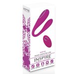 INSPIRE - STYMULATOR POCHWY I ŁECHTACZKI SOPHIE Z PILOTEM FIOLETOWY