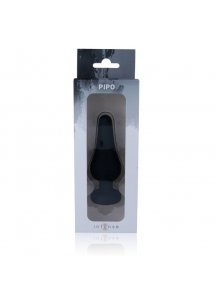 INTENSE - INTENSYWNY KOREK ANALNY PIPO L CZARNY 13 CM