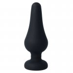 INTENSE - INTENSYWNY KOREK ANALNY PIPO L CZARNY 13 CM