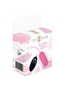 INTENSE - INTENSYWNE JAJKO WIBRACYJNE FLIPPY I Z PILOTEM RÓŻOWY