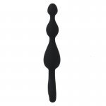 INTENSE - INTENSYWNY KULKOWY KOREK ANALNY DANTI CZARNY