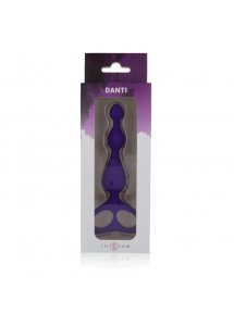 INTENSE - INTENSYWNY KULKOWY KOREK ANALNY DANTI FIOLETOWY